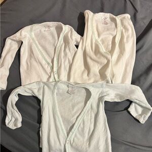 Set of Three White and Cream Cardigans